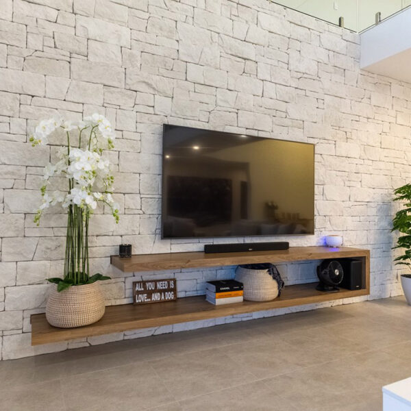 Dry Stacked | Limestone | Large Feature Wall