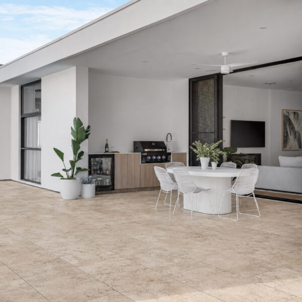 Medium Light Travertine 600x300 - Outdoor Pavers Adelaide